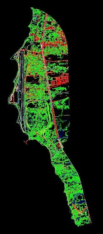 Cartográfía Aeropuerto Santa Marta Colombia